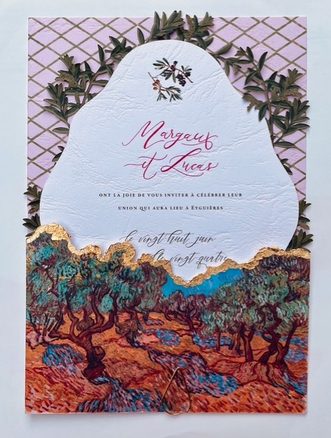 faire-part Provence mariage faire-part Provence mariage